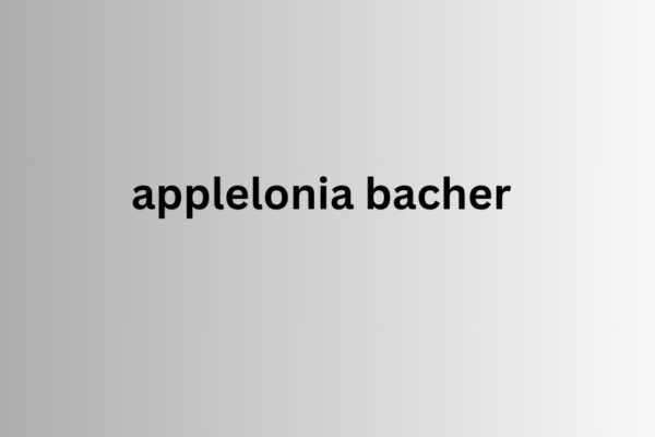 applelonia bacher