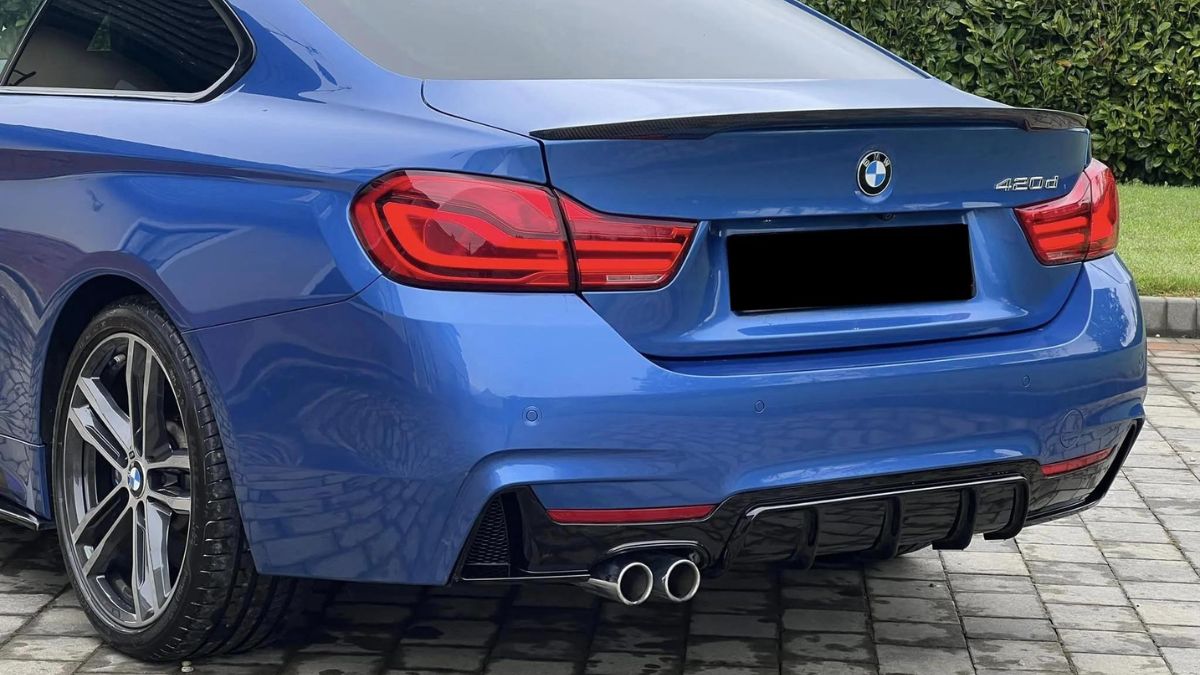 bmw f32 rear m sport bumper euro