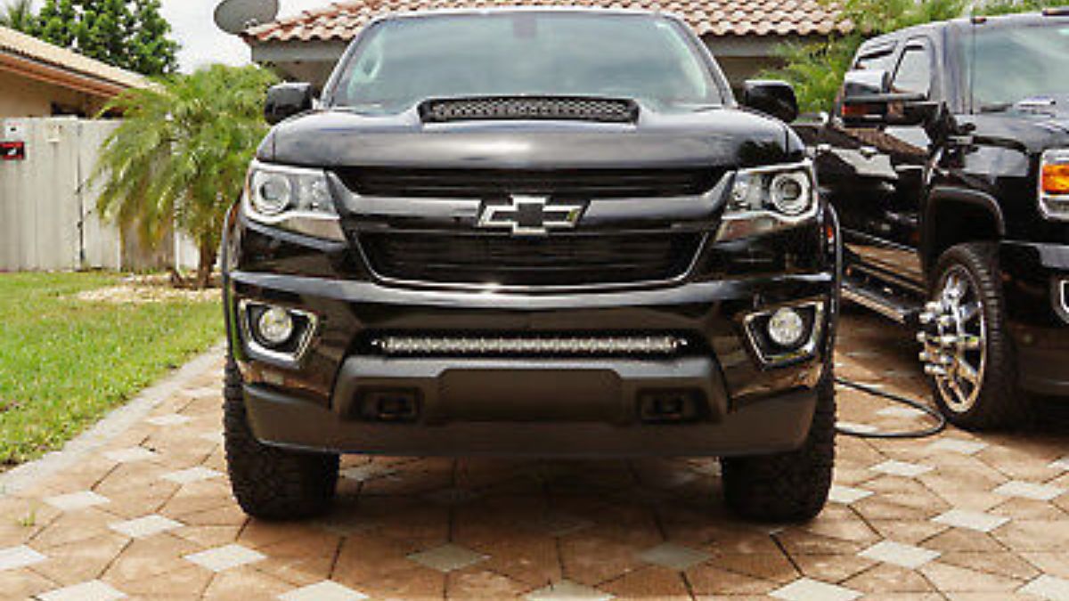 Rk Sport Ram Air Hood Chevy Colorado