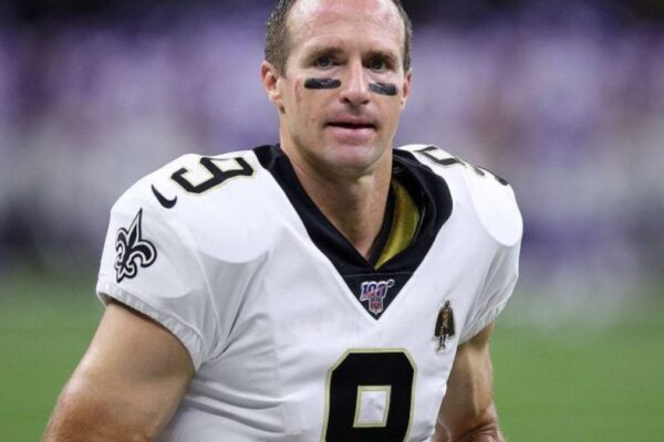 drew brees makes his nbc debut, internet amazed by his new hair