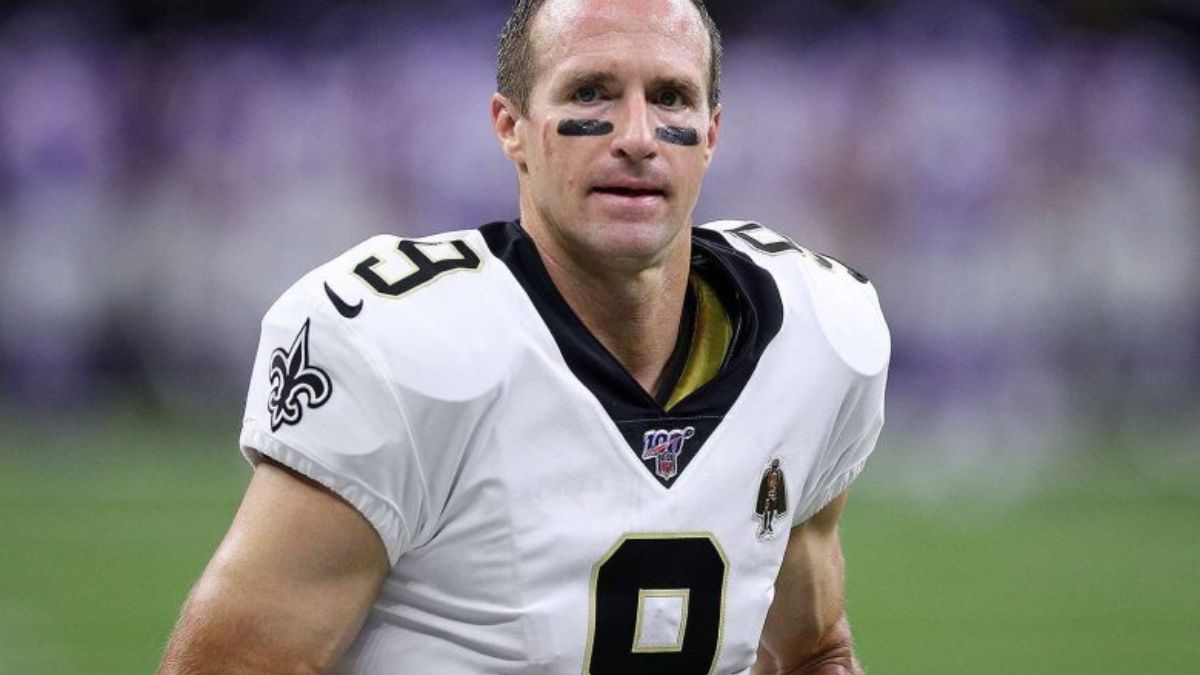 drew brees makes his nbc debut, internet amazed by his new hair