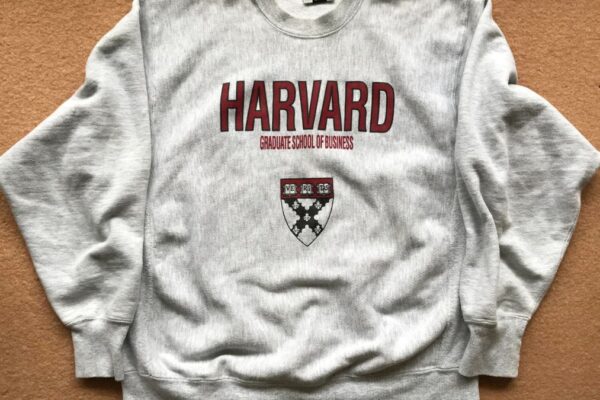 Harvard Business Logn Sleeve School Shirt