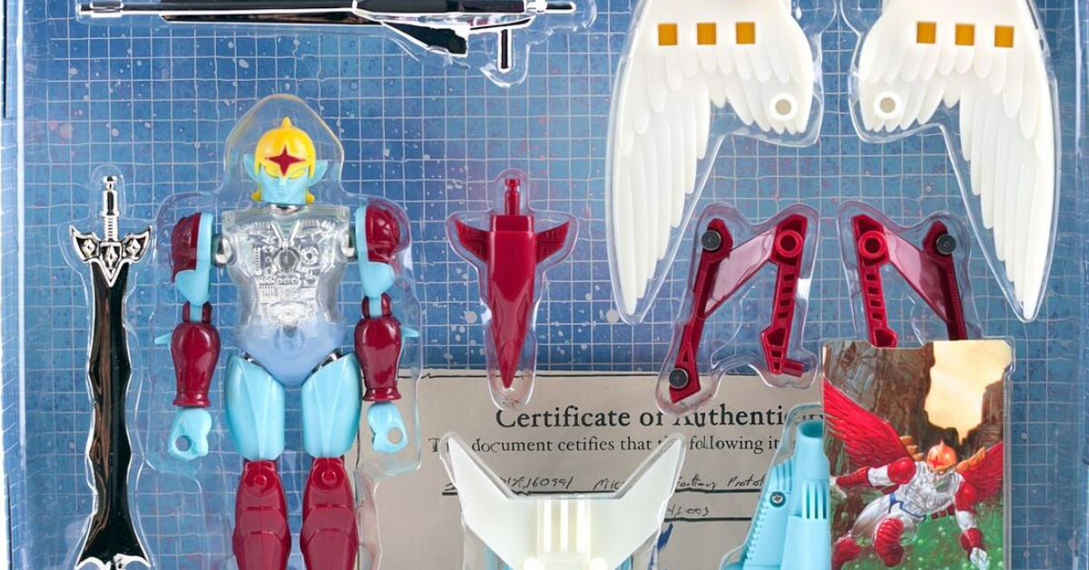 how does micronauts spring action wings work